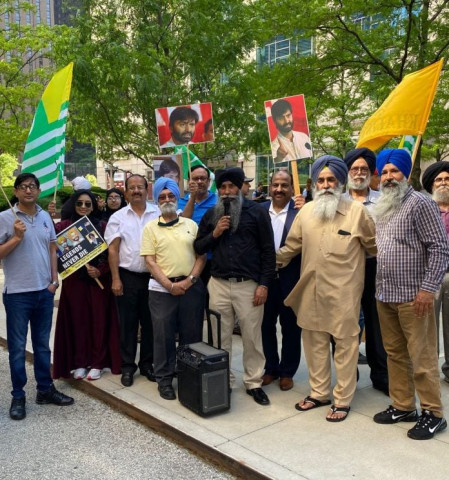 protest in front of indian consulate in chicago decries yasin malik s sentence protest in front of indian consulate in chicago decries yasin malik s sentence