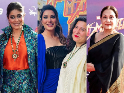 pakistani stars stand out at ms marvel la premiere pakistani stars stand out at ms marvel la premiere