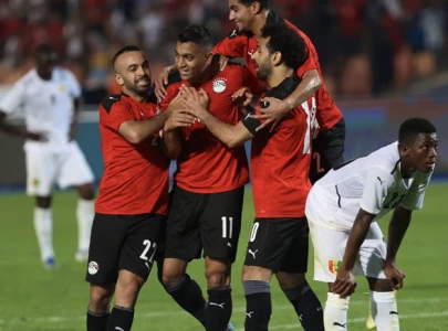 mohamed takes centre stage in egypt win