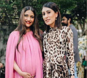 in pictures sonam kapoor s chic baby shower in pictures sonam kapoor s chic baby shower