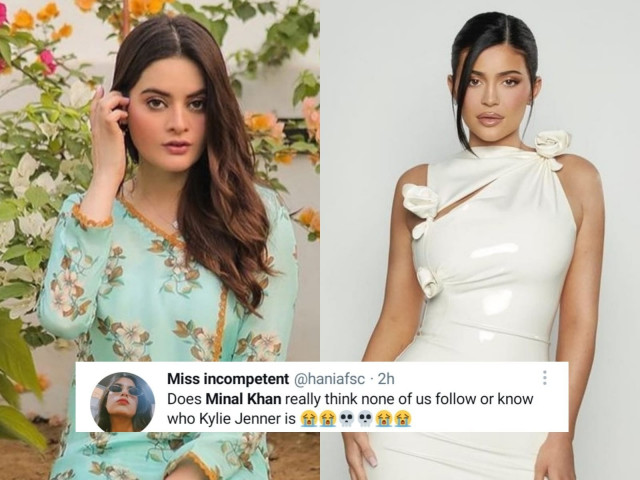 twitter in fits after minal khan shares kylie jenner s insta story as her own twitter in fits after minal khan shares kylie jenner s insta story as her own