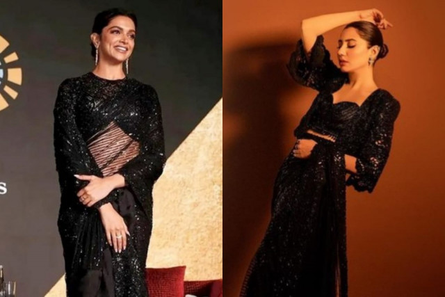 who wore it better mahira deepika stun in faraz manan who wore it better mahira deepika stun in faraz manan