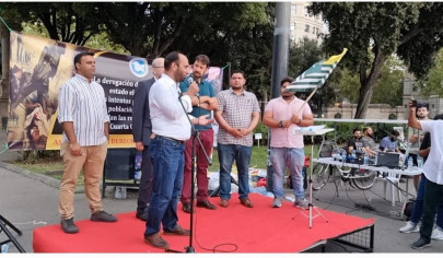 hundreds in spain come out to support kashmiri freedom struggle hundreds in spain come out to support kashmiri freedom struggle