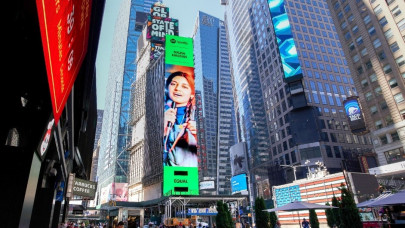 queen of pop nazia hassan lights up times square