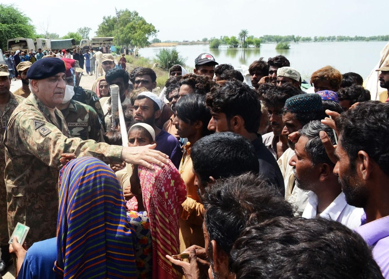 the flood victims thanked coas for reaching out to them and sharing their problems photo ispr