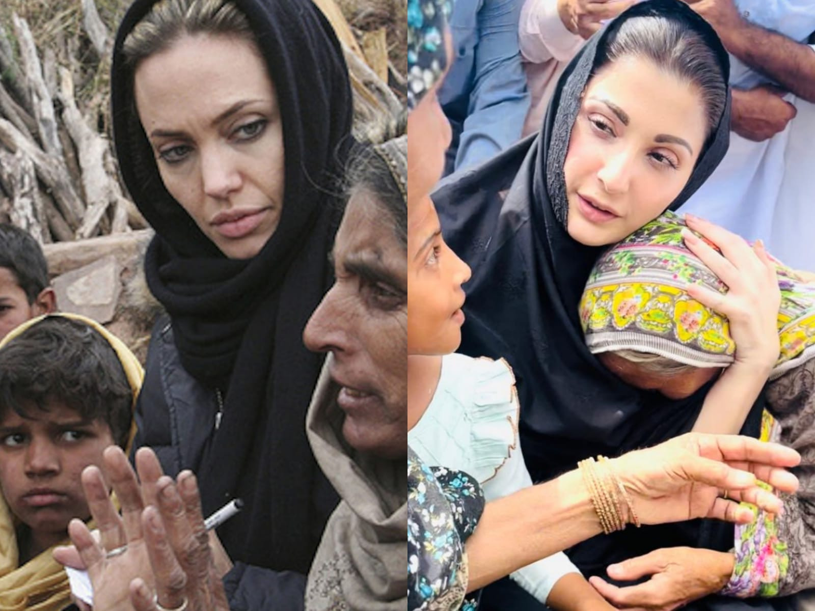 Nawaz called out for 'attempting to channel' Jolie