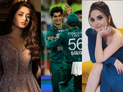 sajal armeena crown naseem shah king after pakistan s unbelievable win against afghanistan sajal armeena crown naseem shah king after pakistan s unbelievable win against afghanistan