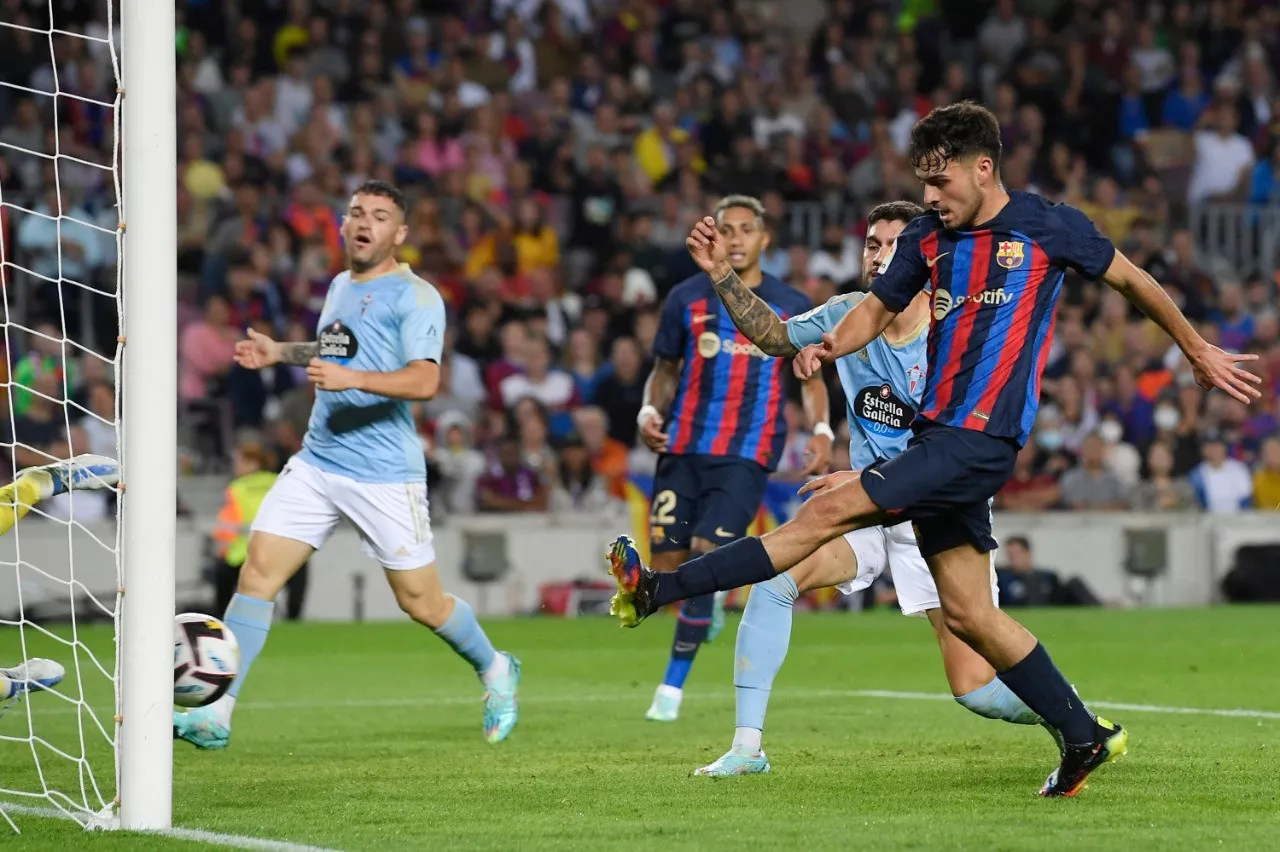 barcelona beat celta and top la liga barcelona beat celta and top la liga