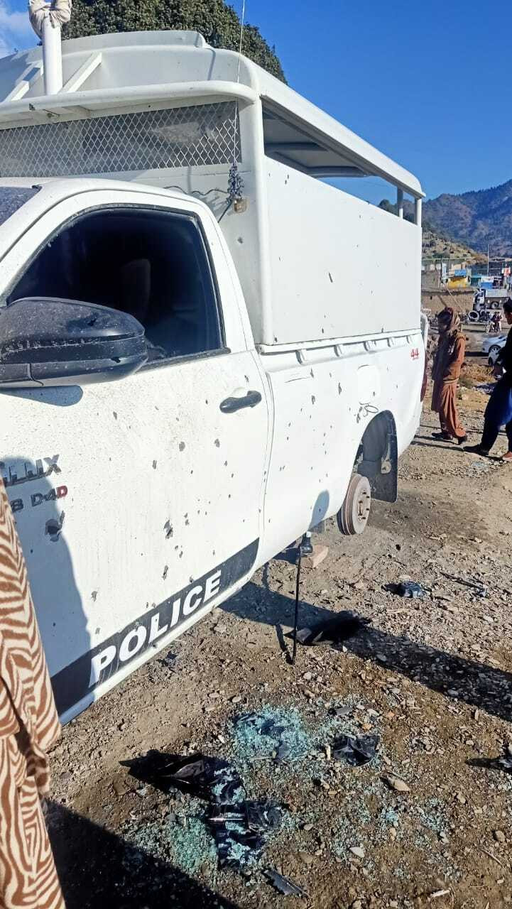 attack on police station in south waziristan photo express shahabullah yousafzai