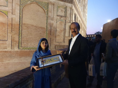 in pictures malala visits historical places in lahore