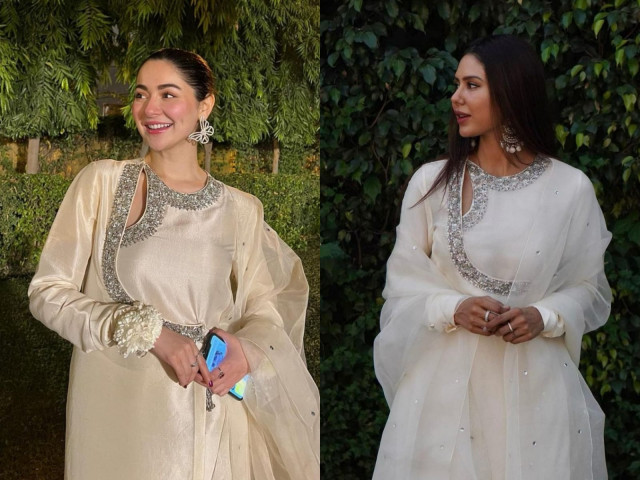 who wore it better hania aamir sonam bajwa stun in hussain rehar who wore it better hania aamir sonam bajwa stun in hussain rehar