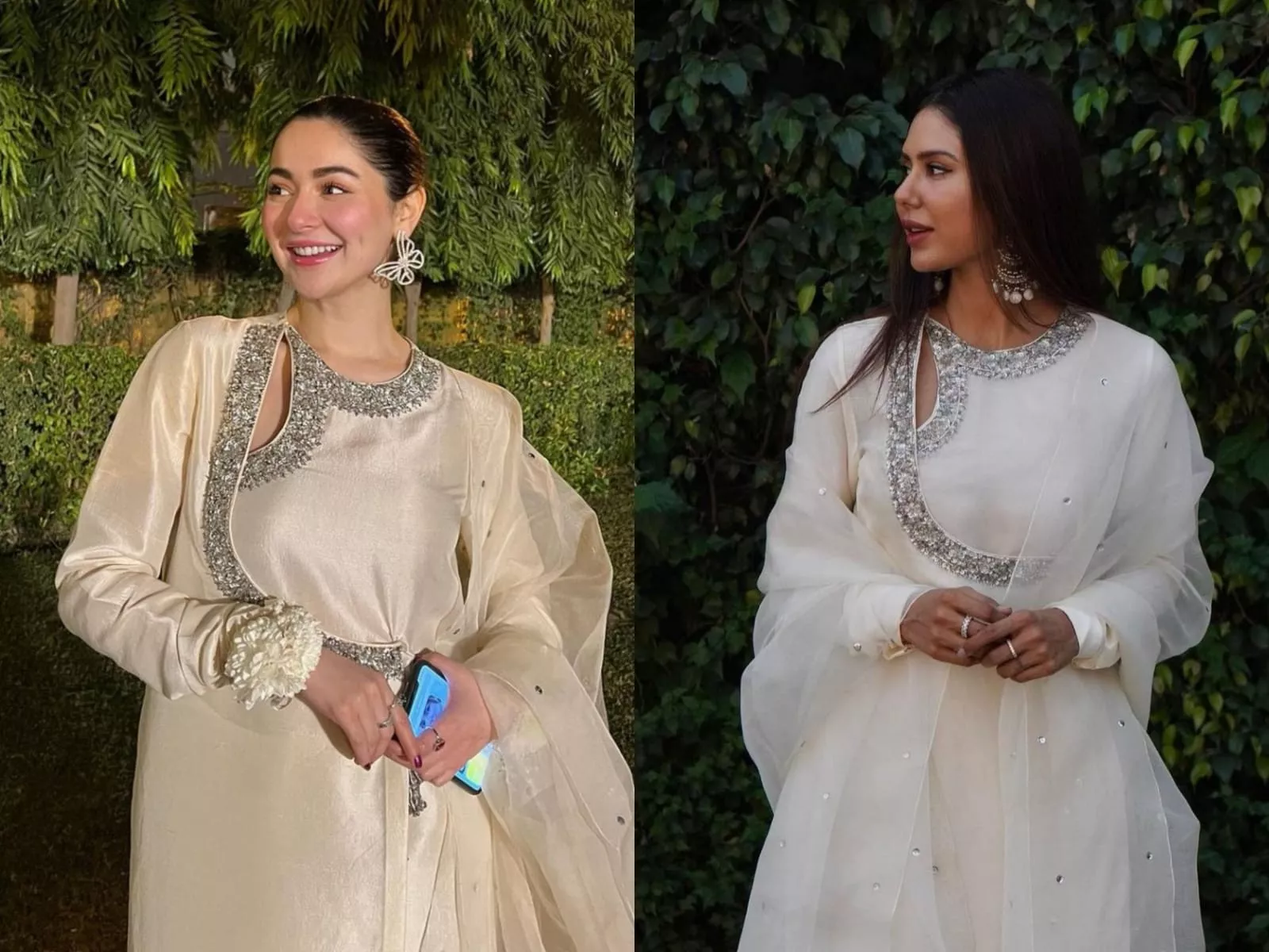 who wore it better hania aamir sonam bajwa stun in hussain rehar who wore it better hania aamir sonam bajwa stun in hussain rehar