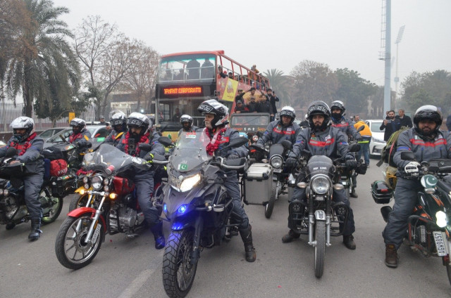 pakistani bikers group leaves for saudi arabia to perform umrah pakistani bikers group leaves for saudi arabia to perform umrah