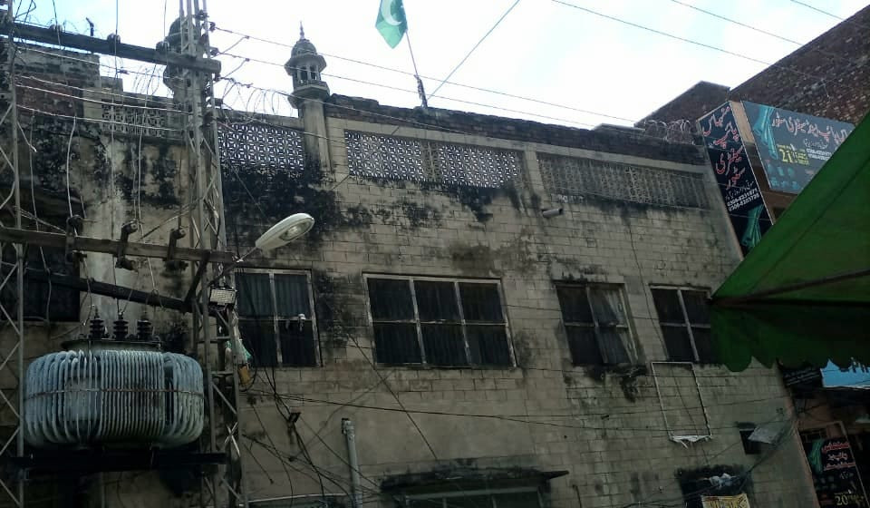 ahmadi place of worship in wazirabad desecrated by police photo express