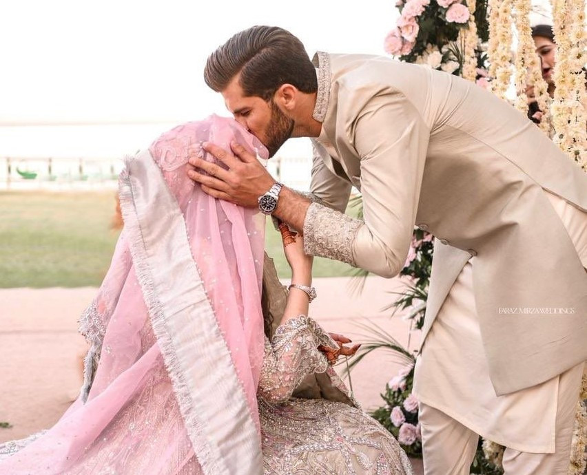 shahid afridi pens emotional note for ansha on her wedding to shaheen shah afridi