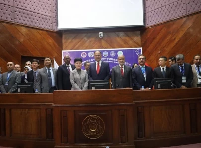 ceremony celebrates pakistani seeds from chinese space station