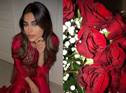 red roses red outfit and more shahroz has sadaf blushing in love on valentine s day red roses red outfit and more shahroz has sadaf blushing in love on valentine s day