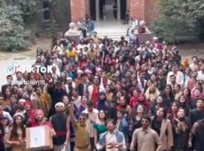 lahore varsity celebrating bollywood day sparks debate online lahore varsity celebrating bollywood day sparks debate online