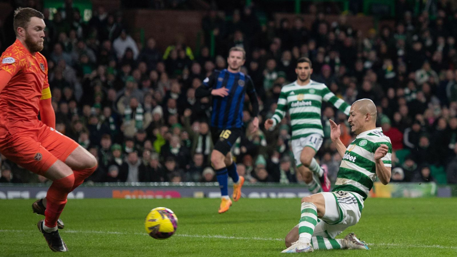 Celtic lead over Rangers stays at nine points