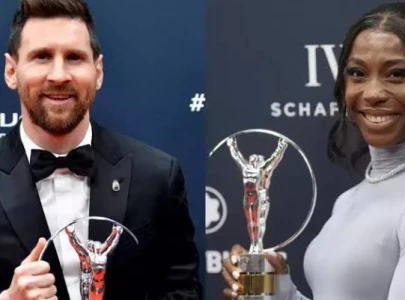 messi fraser pryce win top laureus awards messi fraser pryce win top laureus awards