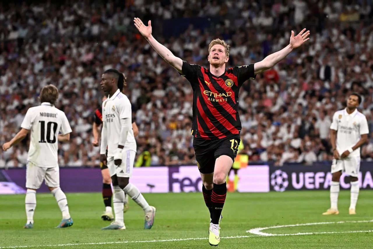 de bruyne rocket leaves man city and madrid level de bruyne rocket leaves man city and madrid level