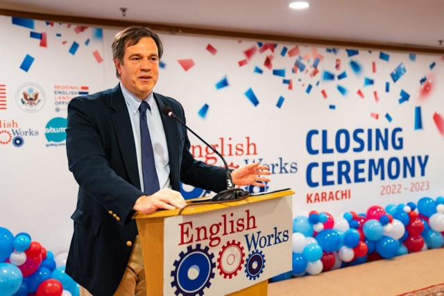 us envoy emphasises commitment to bolster healthcare and education initiatives in pakistan