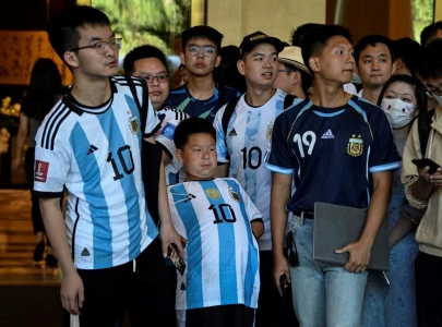 chinese fan books into messi hotel