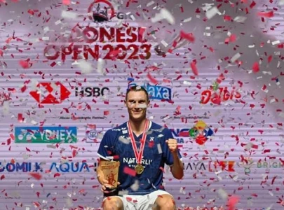 axelsen wins third indonesia open title in a row axelsen wins third indonesia open title in a row