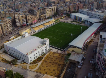 lyari s newly renovated kakri ground ready to host games lyari s newly renovated kakri ground ready to host games