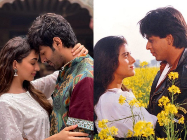 kartik kiara in satyaprem ki katha remind critics of raj simran from ddlj kartik kiara in satyaprem ki katha remind critics of raj simran from ddlj