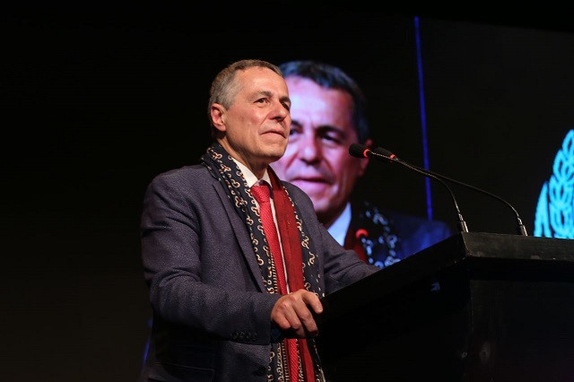 swiss fm spices up city with cultural diplomacy swiss fm spices up city with cultural diplomacy
