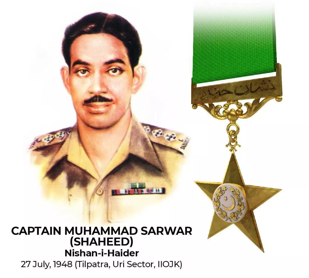 armed forces pay tribute to capt sarwar on 75th martyrdom anniversary armed forces pay tribute to capt sarwar on 75th martyrdom anniversary