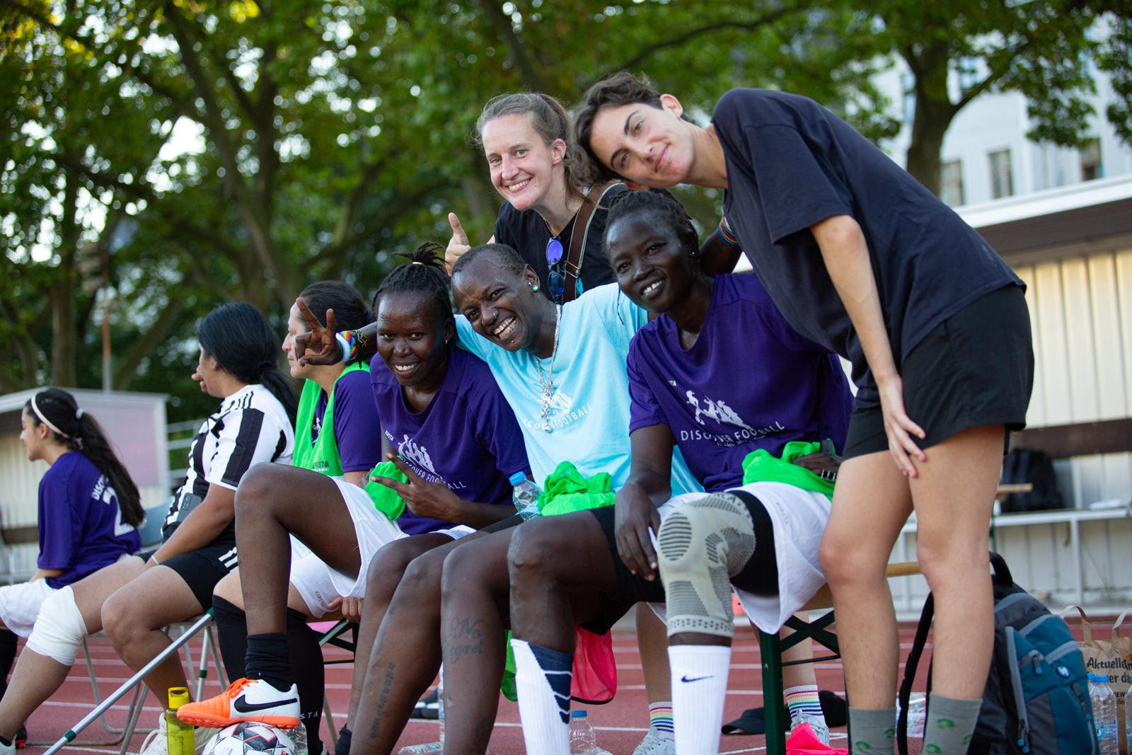 endless struggle footballers and coaches from more than 15 countries have converged in berlin to lend their voice for uplift of women s football   photos dana rosiger