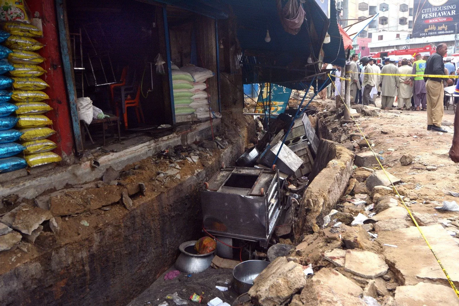 nine injured in karachi sewer gas blast nine injured in karachi sewer gas blast
