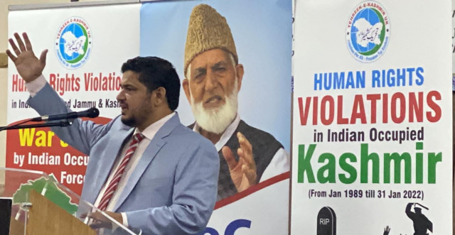 martyred kashmiri leader geelani commemorated in uk martyred kashmiri leader geelani commemorated in uk