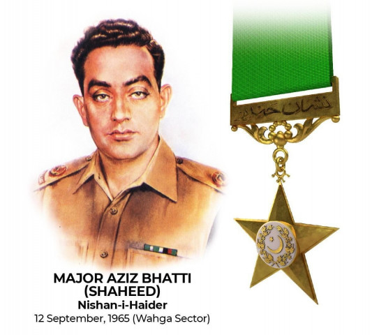 1965 war hero army pays homage to major aziz bhatti shaheed 1965 war hero army pays homage to major aziz bhatti shaheed