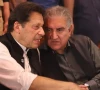 former prime minister imran khan l and former foreign minister shah mahmood qureshi r photo file