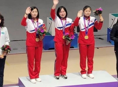 women shooters win first gold for north korea