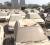 park becomes dump of govt cars park becomes dump of govt cars