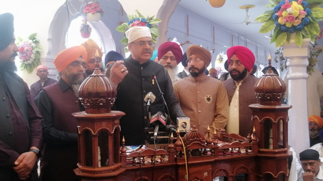 sikhs perform rituals during guru nanak s birth anniversary sikhs perform rituals during guru nanak s birth anniversary