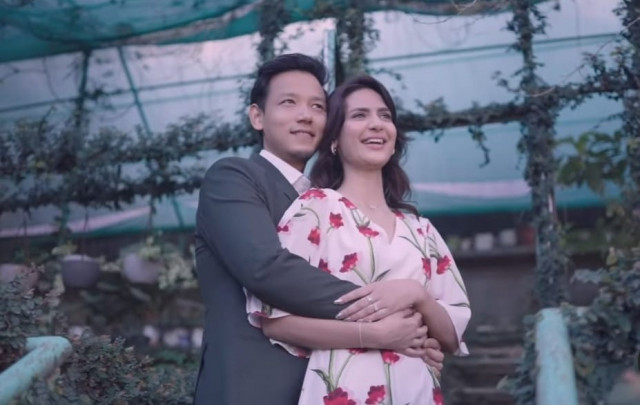 watch madiha imam husband moji basar hold grand wedding reception in india watch madiha imam husband moji basar hold grand wedding reception in india