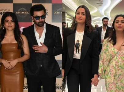 star studded affair animal premieres in mumbai with ranbir kapoor alia bhatt and more star studded affair animal premieres in mumbai with ranbir kapoor alia bhatt and more