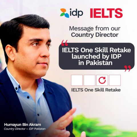ielts one skill retake launched by idp in pakistan ielts one skill retake launched by idp in pakistan