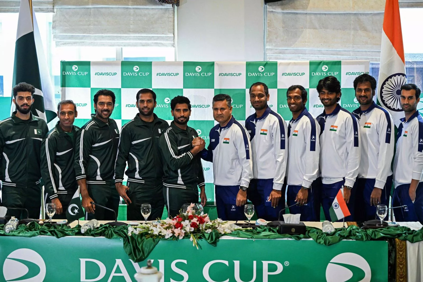pakistan kicks off davis cup tie against india pakistan kicks off davis cup tie against india