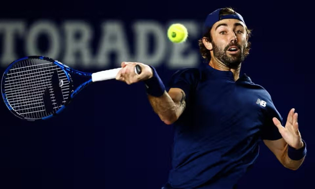 thompson downs ruud to win maiden atp crown thompson downs ruud to win maiden atp crown
