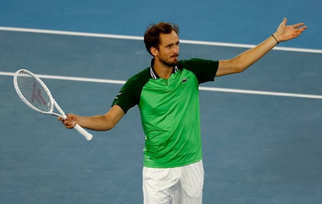 medvedev makes winning return after australian open final loss