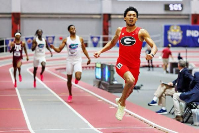morales williams 400m indoor record won t count