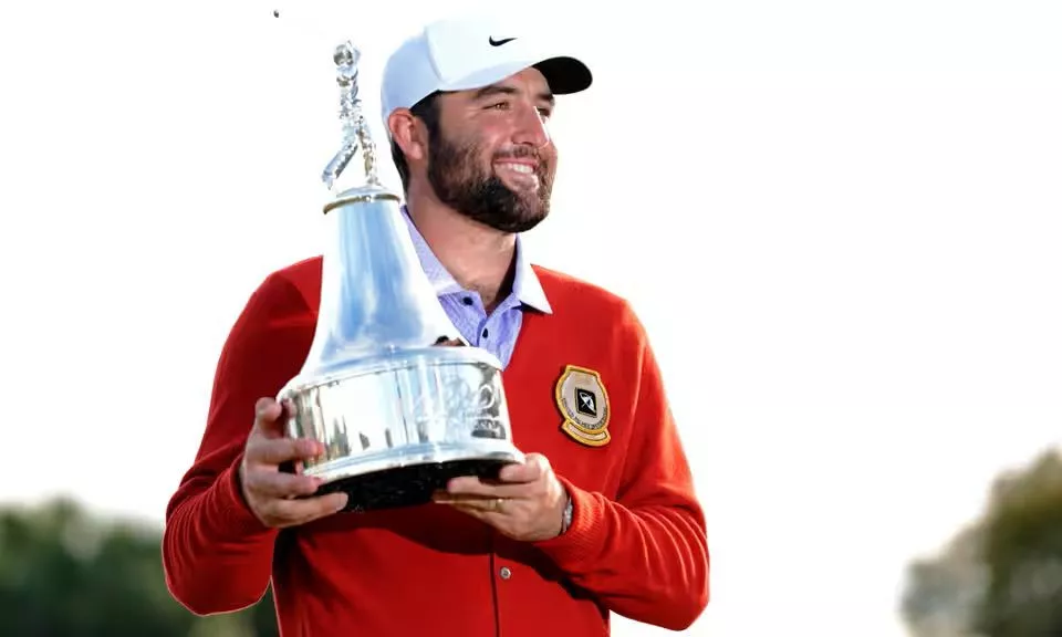 scheffler rolls to five stroke win at bay hill scheffler rolls to five stroke win at bay hill