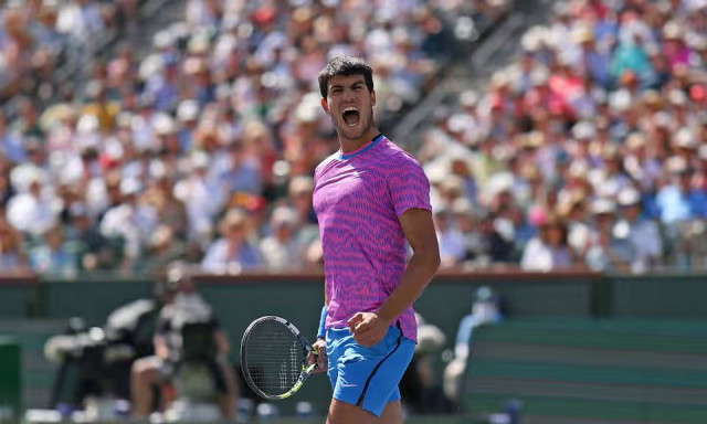 alcaraz sinner cruise into indian wells quarter finals alcaraz sinner cruise into indian wells quarter finals