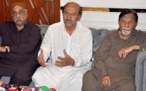 ppp sindh president nisar khuhro addresses a press conference in hyderabad photo express